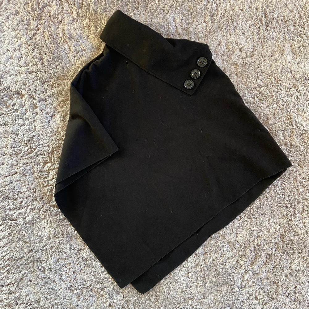 Black poncho